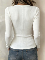Elegant Sheer Paneled Textured Blouse