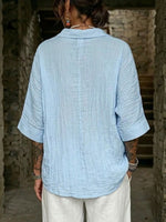 Women's Casual & Comfortable Cotton-linen Long-sleeve Shirt